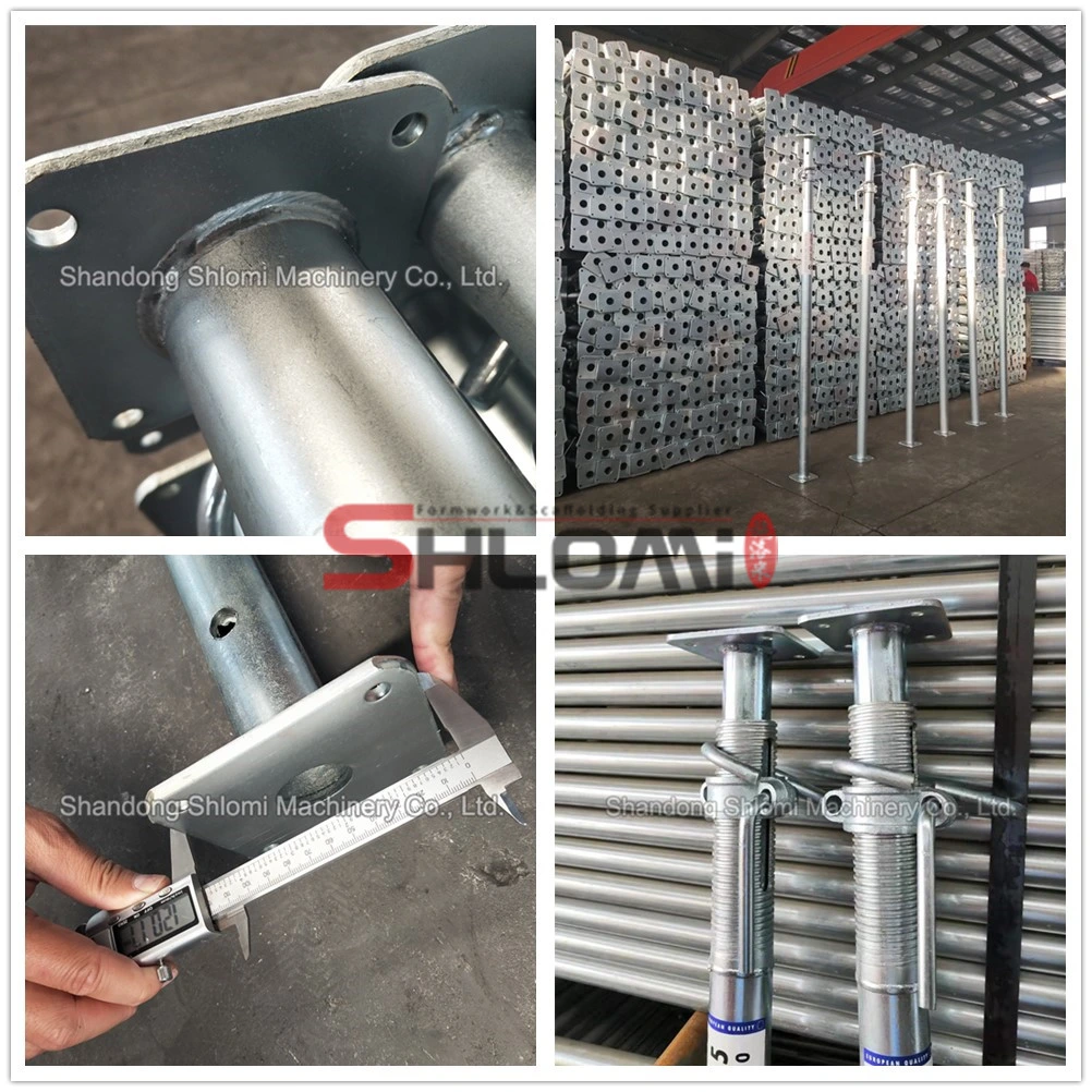 En1065 Building Galvanizd Scaffold Heavy Light Duty Telescopic Post Formwork Construction Scaffolding Support/Shoring Adjustable Steel Prop