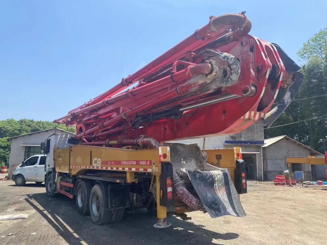 Good Price Hot Sale for Used Construction Equipment Machinery 2019 49m Pump Trucks of San Y Made in China