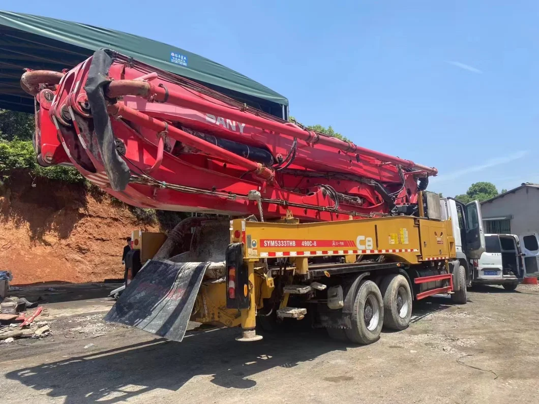 Good Price Hot Sale for Used Construction Equipment Machinery 2019 49m Pump Trucks of San Y Made in China