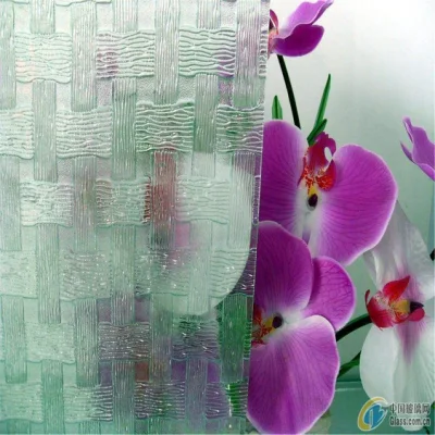 Venda imperdível de vidro de padrão transparente de 3 a 8 mm para vidro de construção